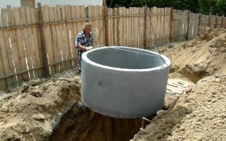 Как сделать своими руками канализацию из бетонных колец