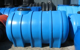 Емкости для канализации: какие бывают накопительные пластиковые емкости